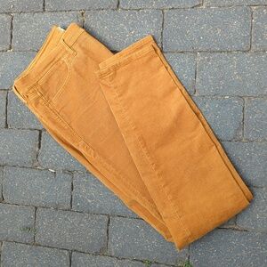 Madewell Women's Skinny Cords, 29x32, Marigold